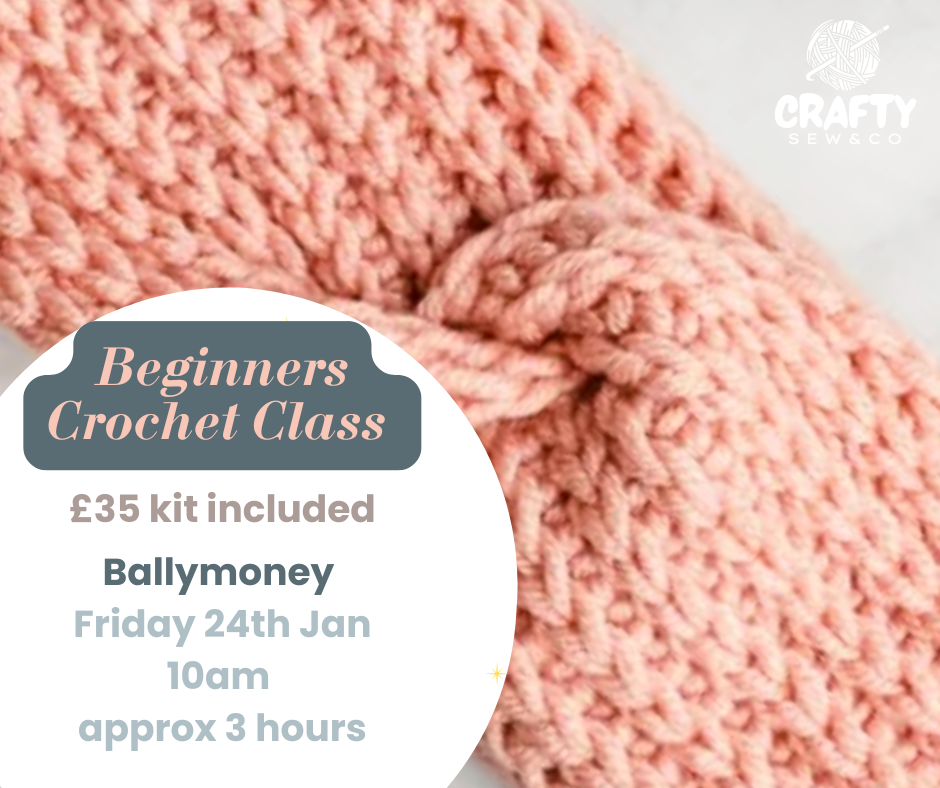 🧶 Beginner's Crochet Class 🧶 Ballymoney