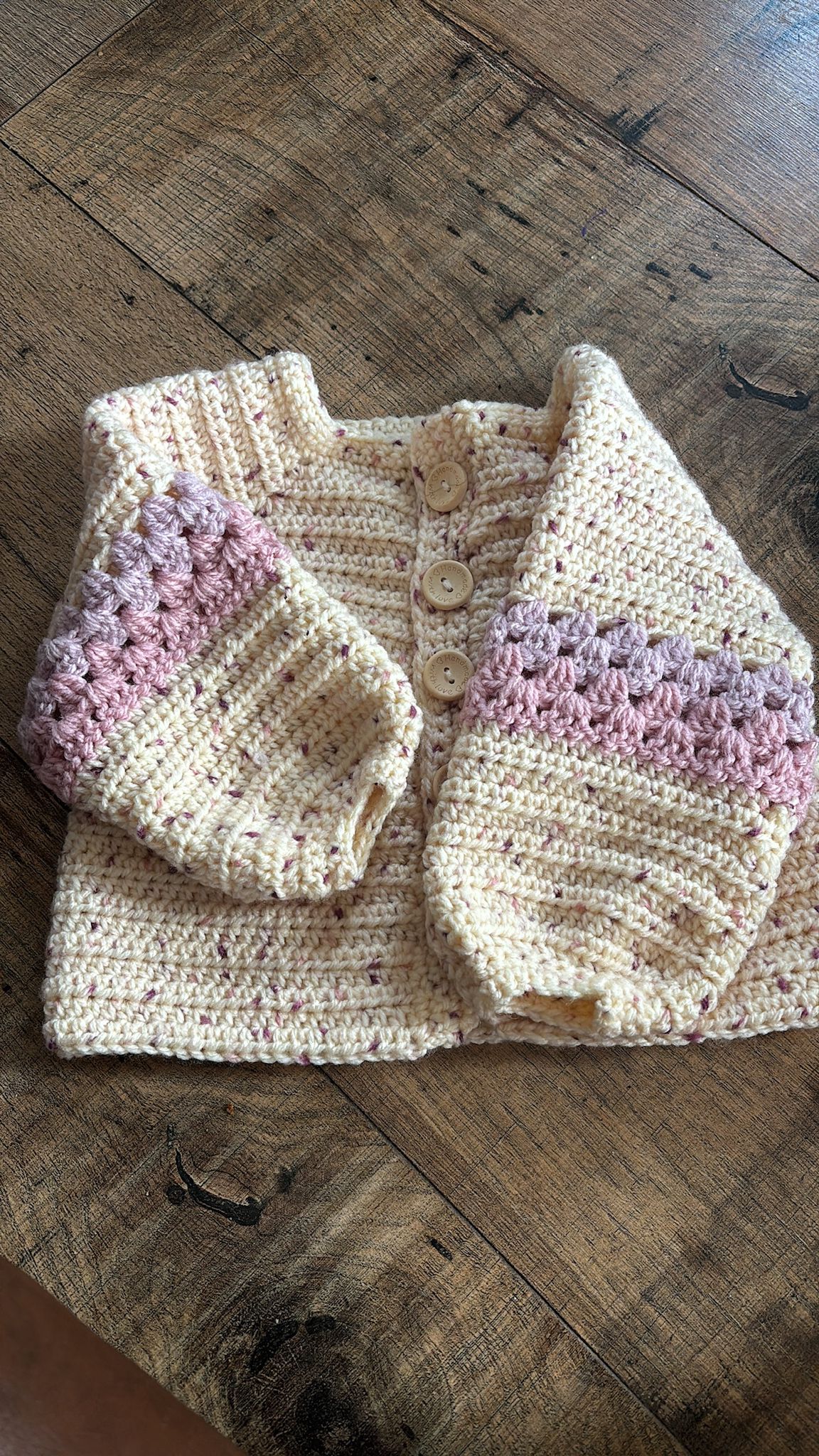 Itty Bitty Cardigan Pattern Newborn to approx age 7